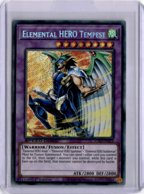 #SGX2-ENA21 - ELEMENTAL HERO TEMPEST - SECRET RARE - SPEED DUEL GX- YU-GI-OH-image