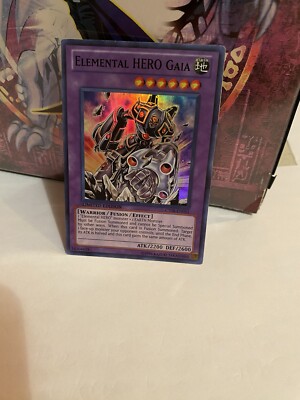 Yugioh - Elemental Hero Gaia - TCG - Konami-image