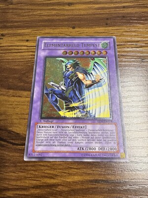 Elemental Hero Tempest (UTR) EEN-DE034 Elemental Energy 1st Edition-image