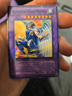 Yugioh! Elemental Hero Tempest - MF02-EN001 - Parallel Rare - Limited Edition LP-image