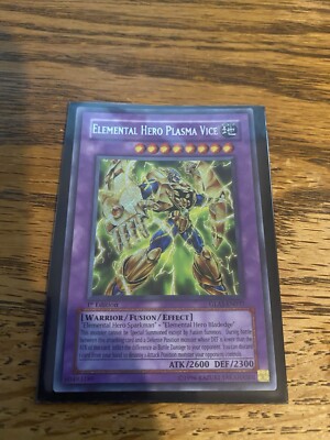 Elemental Hero Plasma Vice GLAS-EN037 Gladiator's Assault 1st Edition-image