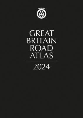 Great Britain Road Atlas 2024: Leather (AA Road Atlas Britain)-image