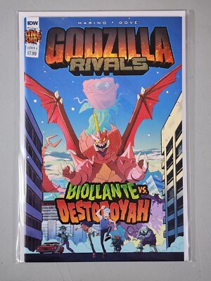 Godzilla Rivals Biollante vs Destoroyah #1 Cover A NM New IDW 2023-image