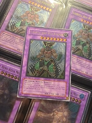 Elemental Hero Wild Wingman - EOJ-EN035 - Ultimate Rare - 1st Edition -image