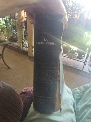 La Sacra Bibbia 1914 Colored Maps See Pictures -image