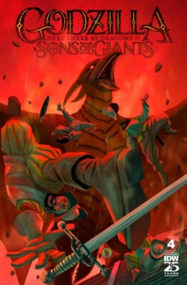 Godzilla: Here There Be Dragons II - Sons of Giants #4 COVER A (2024)-image