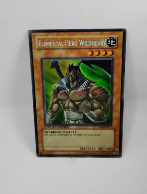 YU-GI-OH! Elemental Hero Wildheart. GSE-EN001. Limited Edition Ultra Secret Rare-image