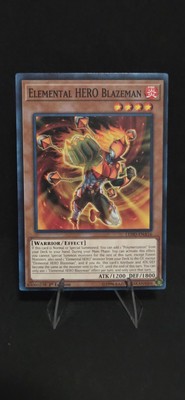 Yugioh Elemental HERO Blazeman LEHD-ENA16 Legendary Hero Decks 1st Edition NM-image