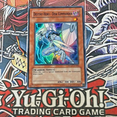 *** Destiny HERO - Disk Commander *** WC07-EN003 | SUPER Unlimited | YuGiOh! NM-image