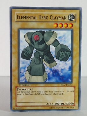 Elemental Hero Clayman - The Lost Millennium TLM-EN003 - 1st ed - YuGiOH-image