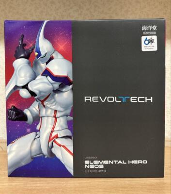 Kaiyodo Revoltech Yu-Gi-Oh! Duel Monsters GX E HERO Neos Action Figure JAPAN-image