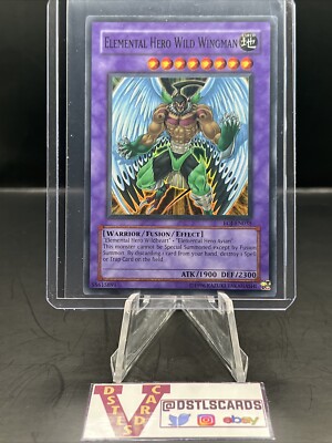YuGiOh - ELEMENTAL HERO WILD WINGMAN EOJ-EN035 Super Rare NM-image