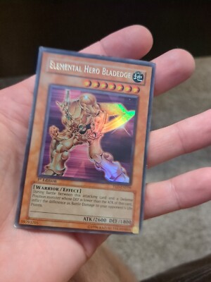 Yugioh Elemental Hero Bladedge EEN-EN007 1st Edition Ultimate Rare-image