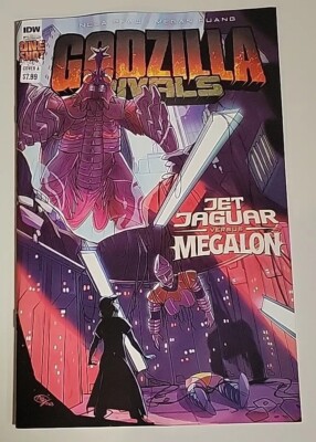 Godzilla Rivals Jet Jaguar Vs. Megalon 12/2023 NM-/VF+ Cover A IDW PUBLISHING-image