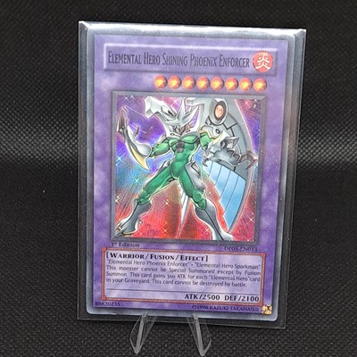Elemental Hero Shining Phoenix Enforcer (EOJ-EN033) 1st Edition FOIL | MP-image