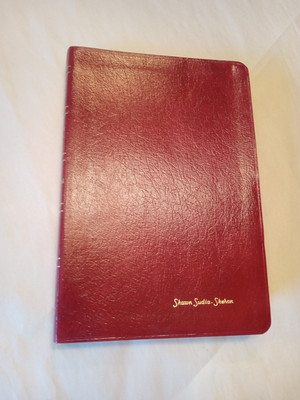 Holy Bible New International Version NIV Ultrathin Reference  1999 Leather Index-image
