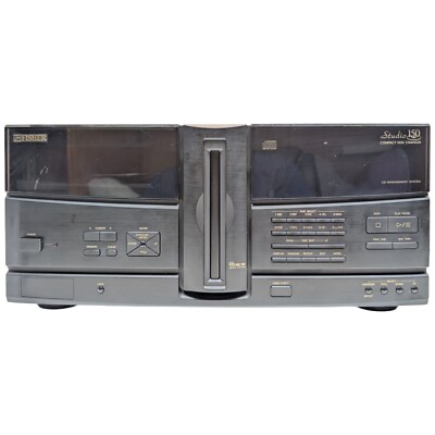 Vintage Fisher DAC-9655 Studio Standard 150 Disc Player/Changer Works No Remote-image