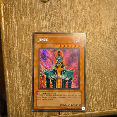 yugioh Jinzo PSV-000 Secret Rare Near Mint-image
