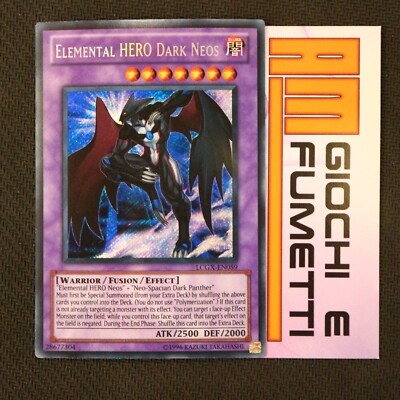 ELEMENTAL HERO DARK NEOS in English YUGIOH rare SECRET yu-gi-oh! COLLECTIBLE-image