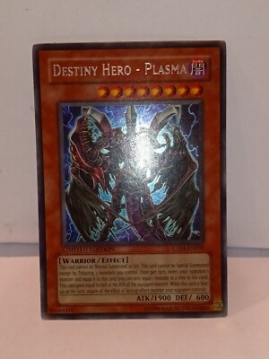 Destiny Hero - Plasma - CT04-EN003 - Secret Rare Yu-Gi-Oh! Promo Card New-image