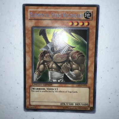 Elemental Hero Wildheart NM GSE-EN001 Secret Rare LIMITED Edition✨Yugioh!-image