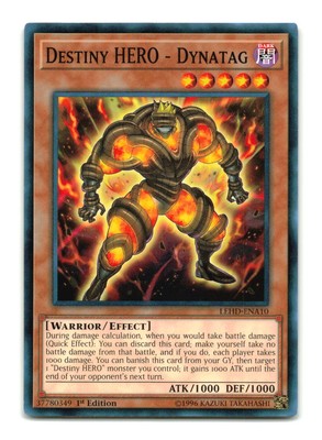 Destiny HERO - Dynatag - LEHD-ENA10 - YuGiOh-LP-image