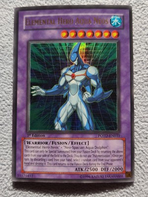 Elemental Hero Aqua Neos POTD-EN031 Power of the Duelist-1st Edition 1st Edition-image