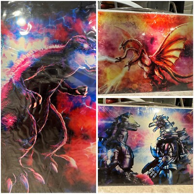 godzilla ,  Metal Art Pesce Effects Exclusive Sign By Jerry Pesce-image