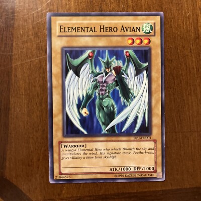 Elemental Hero Avian DP1-EN001 Common Unlimited Yugioh-image