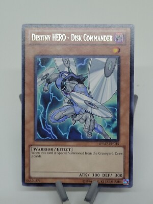 Destiny Hero - Disk Commander RYMP-EN035 - Rare NM 1st Yugioh-image