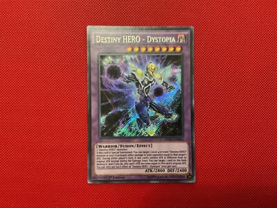Destiny HERO - Dystopia - Secret Rare - DESO-EN004 - 1st Edition NM-image