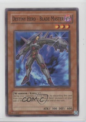 2006 Yu-Gi-Oh! Power of the Duelist Unlimited Destiny Hero - Blade Master 12ka-image