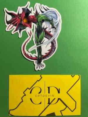 Elemental HERO Flame Wingman Waterproof Sticker | Yu-Gi-Oh!-image