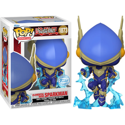 Yu-Gi-Oh! Elemental Hero Sparkman Exclusive Pop! Vinyl #1873 [FUN75606]-image