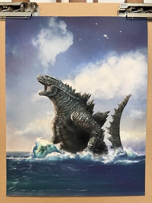 Limited Edition Godzilla Print #5-image