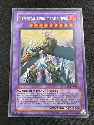 Yu-Gi-Oh! Elemental Hero Magma Neos TAEV-EN043 Tactical Evolution-image