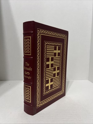 Easton Press The Armada FINE Garrett Mattingly Leather Spanish Naval War History-image