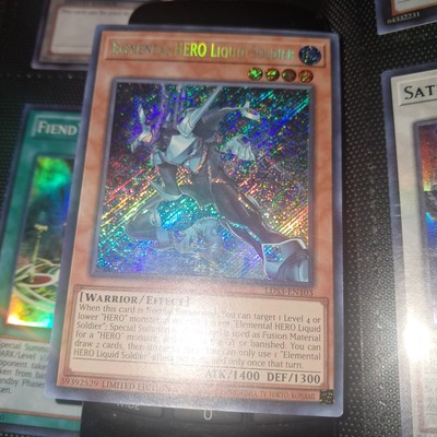Elemental Hero Liquid Soldier Ultra Rare NM Or Better 1st Edition-image