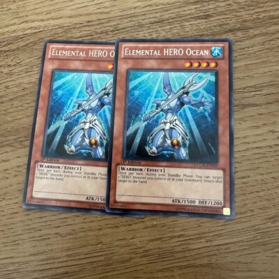 2X Elemental HERO Ocean LCGX-EN025 Legendary Collection 2: The Duel Academy-image