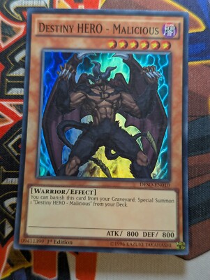 Destiny HERO - Malicious DESO-EN010 Super Rare-image