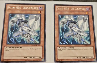 Destiny HERO - Disk Commander - Rare RYMP-EN035 - NM - YuGiOh-image