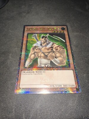 Yu-Gi-Oh Elemental Hero Wildheart Quarter Century Rare RA03-EN157. FREE SHIPPING-image