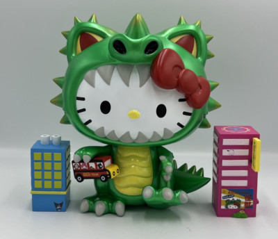 NEW Kidrobot SDCC Hello Kitty Kaiju Cosplay Unicorn Edition 8