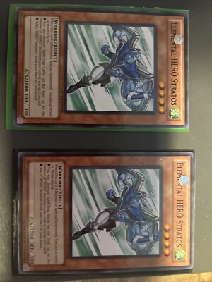 Yu-Gi-Oh! TCG Elemental HERO Stratos Ra Yellow Mega Pack RYMP-EN008 Unlimited...-image