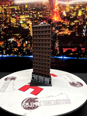 Building #013 Scaled for SH Monsterarts Hiya Gundam Godzilla Evangelion-image