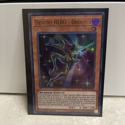 Yugioh - Destiny HERO - Dreamer (Ultra Rare) (1st Edition) - BLLR-EN024 NM-image