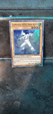Ultra Rare Elemental HERO Neos Alius Yu-Gi-Oh Card 1st Edition  (BLAR-EN053)-image