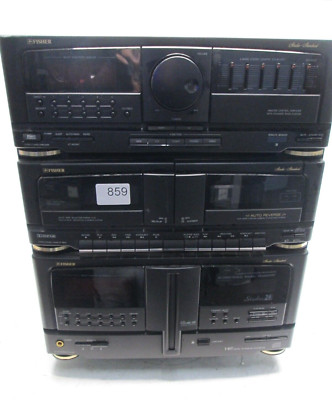 Fisher TAD-993 Tape Player CD Changer Radio - Tested-image