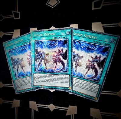 Fusion Destiny RA03-EN270 Quarter Century Rare 1st Edition Yugioh-image