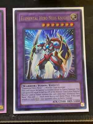 🔥 Elemental Hero Neos Knight (ULTRA) EXVC-EN093 Extreme Victory ( N Mint ) 🔥-image